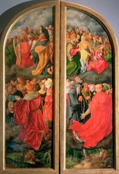 All Saints Day Altarpiece, Partial Copy in the Form of Two Side Panels